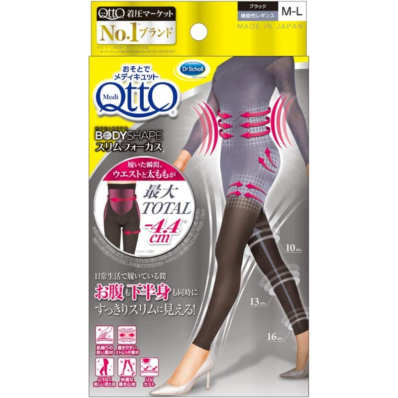 Medi Qtto For Day, Slim Focus Leggings, Wide range of sizes, Black - Dr ...