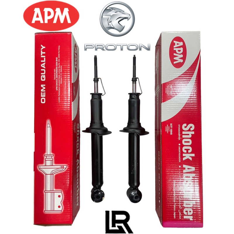 100% ORIGINAL APM REAR ABSORBER (GAS) PROTON WIRA , GEN 2 , WAJA , WAJA ...