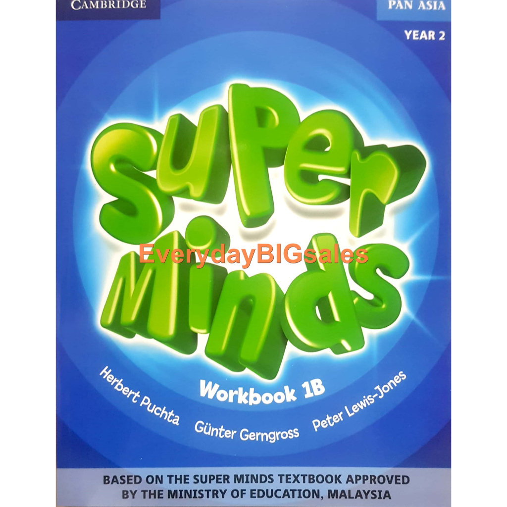 CAMBRIDGE SUPER MINDS WORKBOOK 1B | Shopee Malaysia