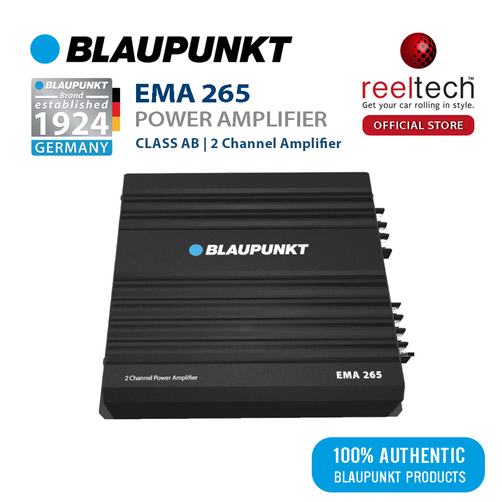 Blaupunkt AMP1901D 2000W Monoblock Amplifier for Car Audio Systems