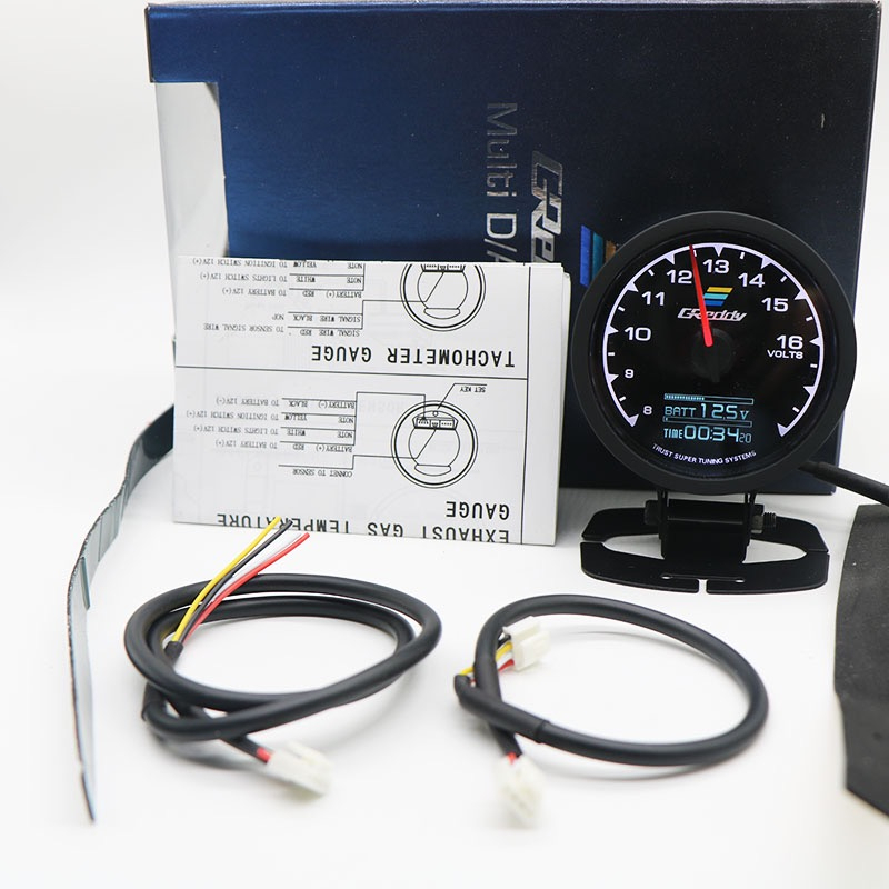 GReddy Multi D/A Gauge Meter 34Colour Volt Display Greddy Rpm Meter