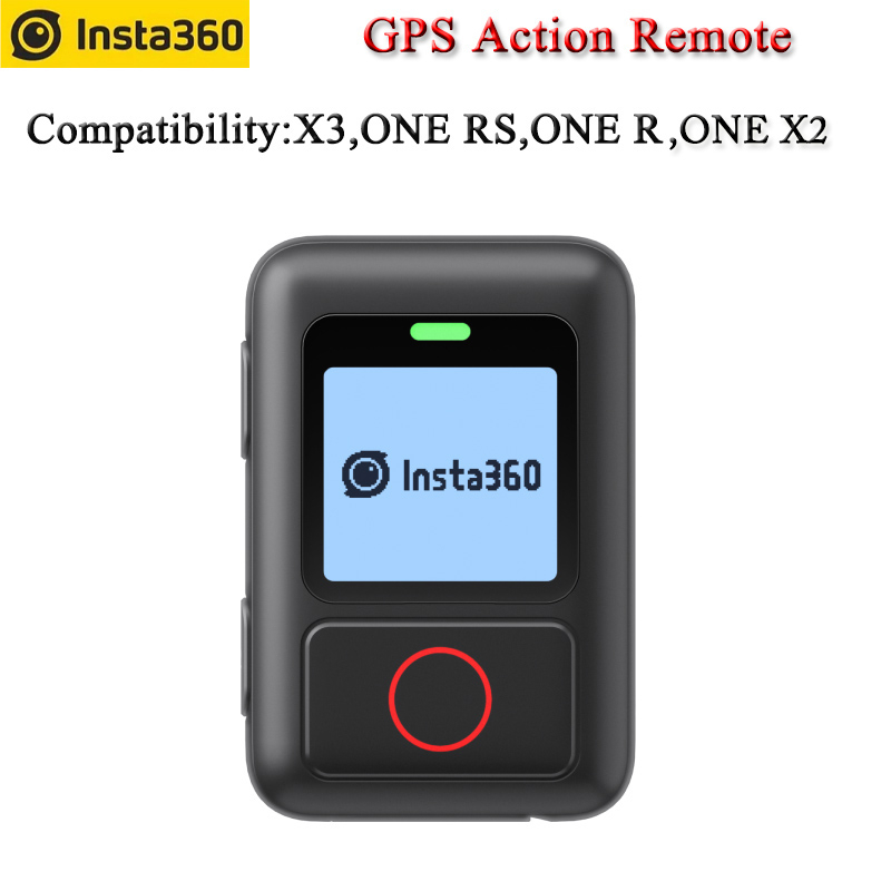 Télécommande GPS Preview Remote Pour Insta360 X5/X4/Ace/Ace Pro - Écran Tactile, étanche 1.5m, Contrôle à Distance Jusqu'à 20m