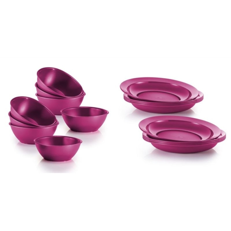 READY STOCK Tupperware Raya Royale Vinyard Gourmet Plate Plates Large ...