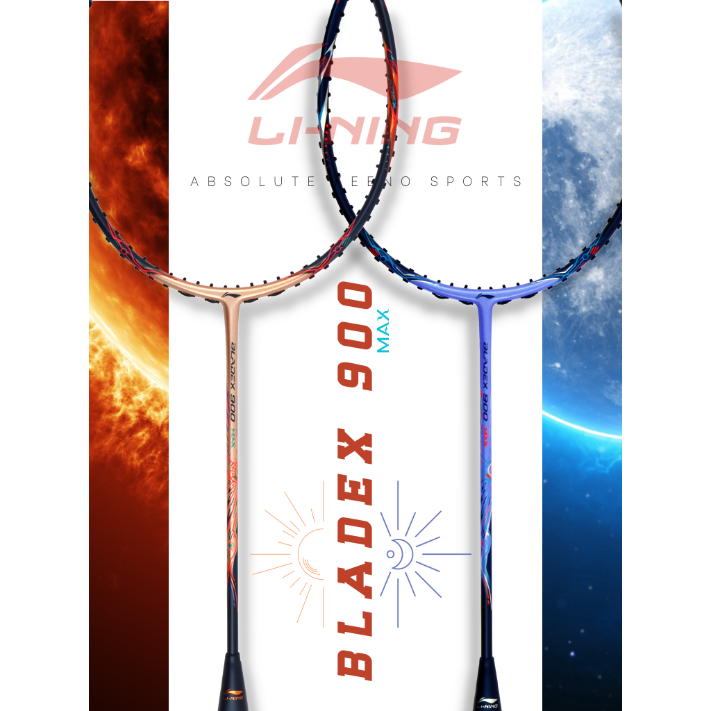 Li Ning BLADEX 900 Max Badminton Racket Shopee Malaysia