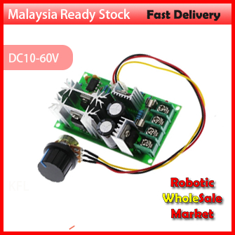 DC10-60V DC motor speed regulator 12V 24V 36V 48V High power drive module