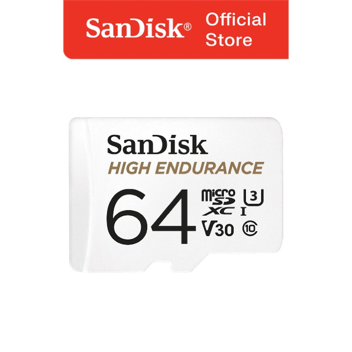 SanDisk® High Endurance microSD™ Card (32GB/64GB/128GB/256GB - Technical View