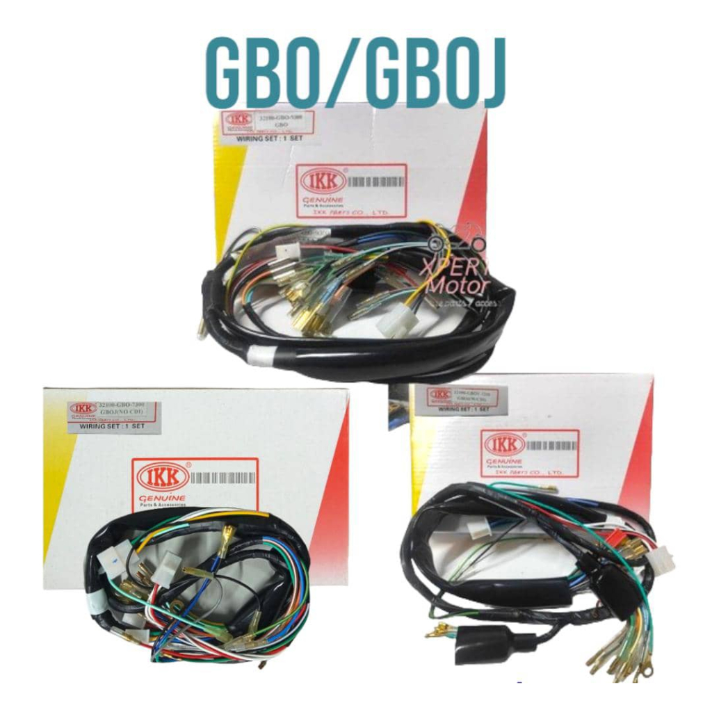 HONDA GBO GBOJ NO CDI GBOJ WITH CDI Wiring Sets Harness Wire Premium ...