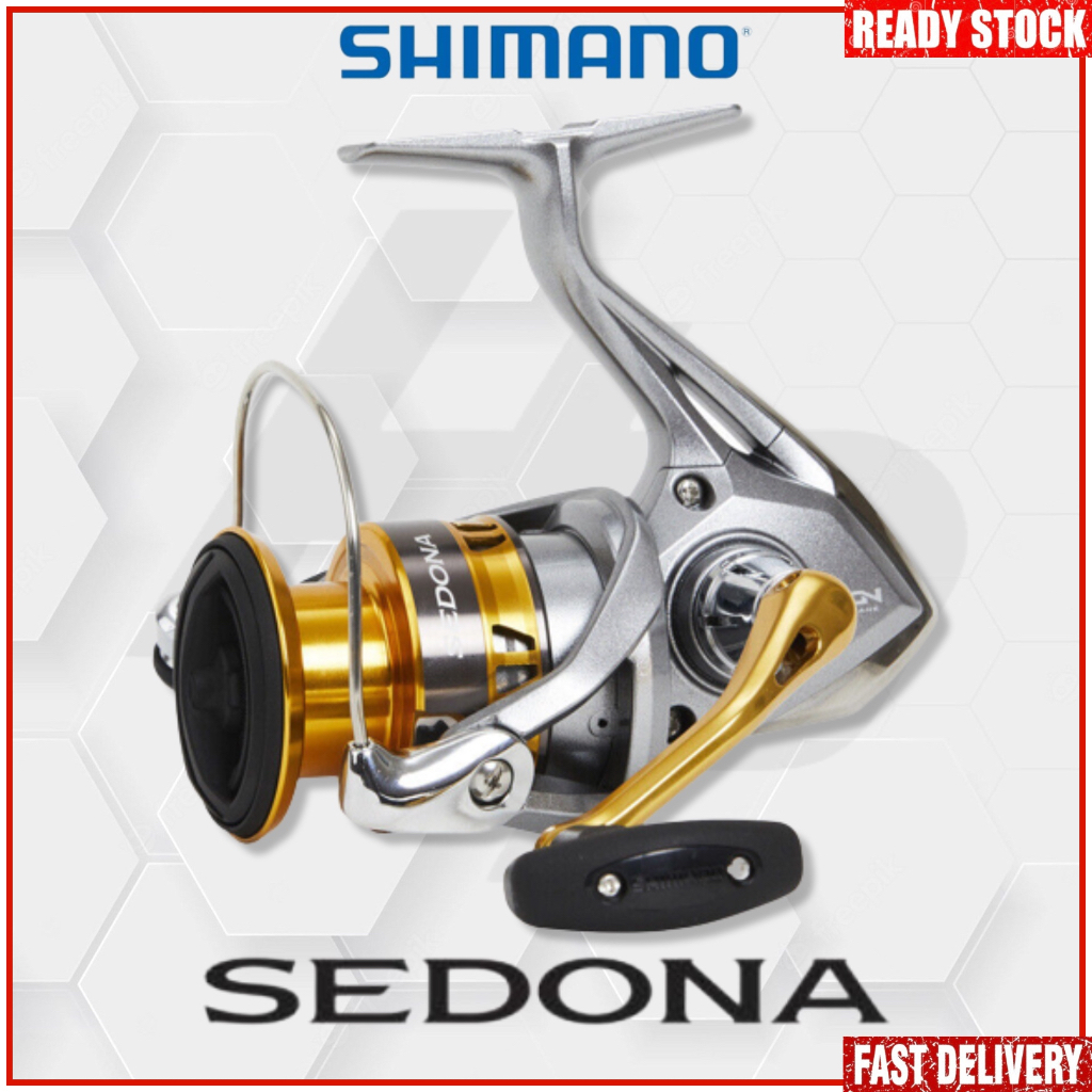 Shimano Sedona Spinning Fishing Reel | 1000 2500HG C3000 C3000HG 4000  4000XG C5000XG 6000