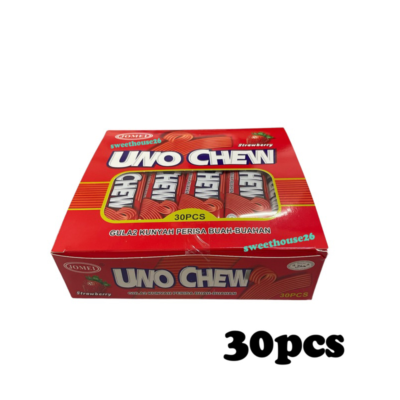 Jomei Uno Chew Buah Buahan Gula Candy Tiktok 30pcs Shopee Malaysia 6077