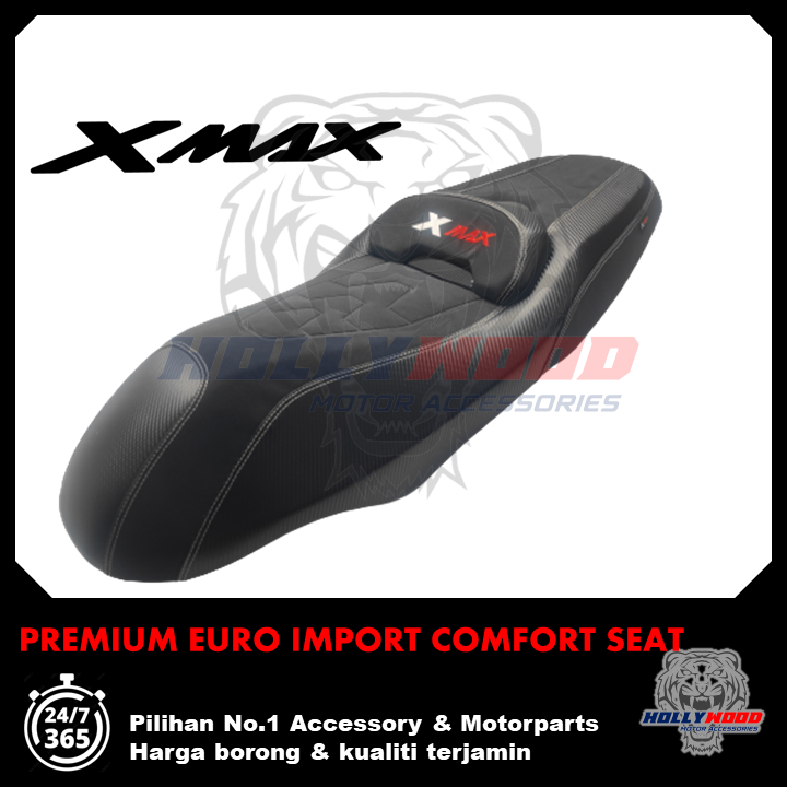 Yamaha Xmax Xmax Europe Style Comfort Seat Premium Import Quality Shopee Malaysia