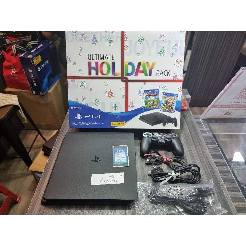 PS4 Slim 500GB - Fullset | Shopee Malaysia