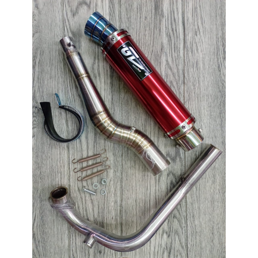 {FAST SHIPPING} EXHAUST GL RACING 28MM RS150 (Z DRAG) CUTTING OPEN ...