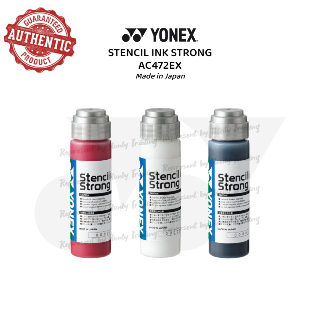 Yonex Badminton String Logo Stencil Ink AC472 (30ml) Made in Japan AC472EX Shopee Malaysia
