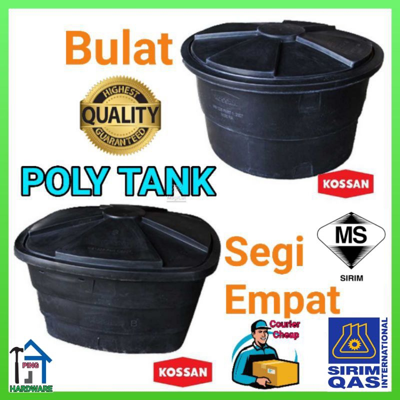 Poly Tangki Poly Tank Kossan N G N G Sirim Shopee Malaysia