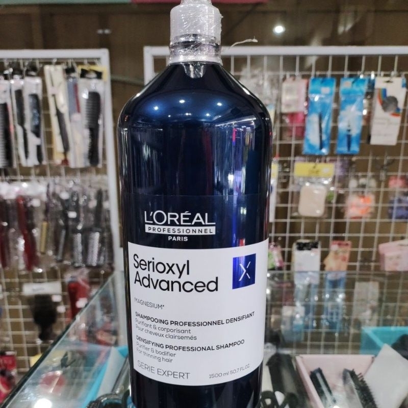 Loreal Serioxyl Advanced Shampoo 1500ml (For thinning hair) Shopee