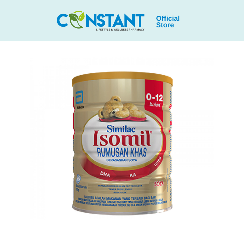 Abbott Isomil Plus Children's Soy Milk Formula 850g Shopee Malaysia
