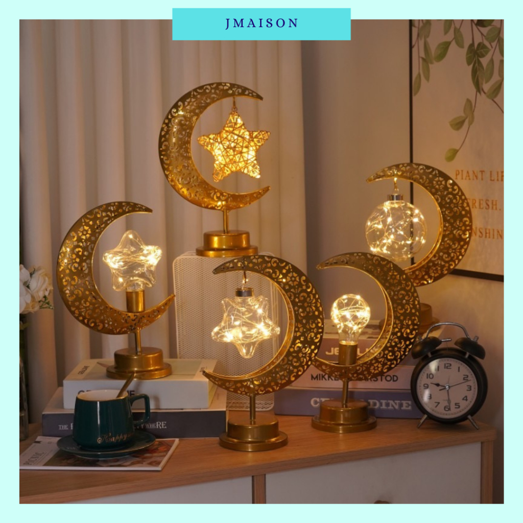 JMAISON Hari Raya Decoration Nordic Art LED Light Ramadan Decoration ...