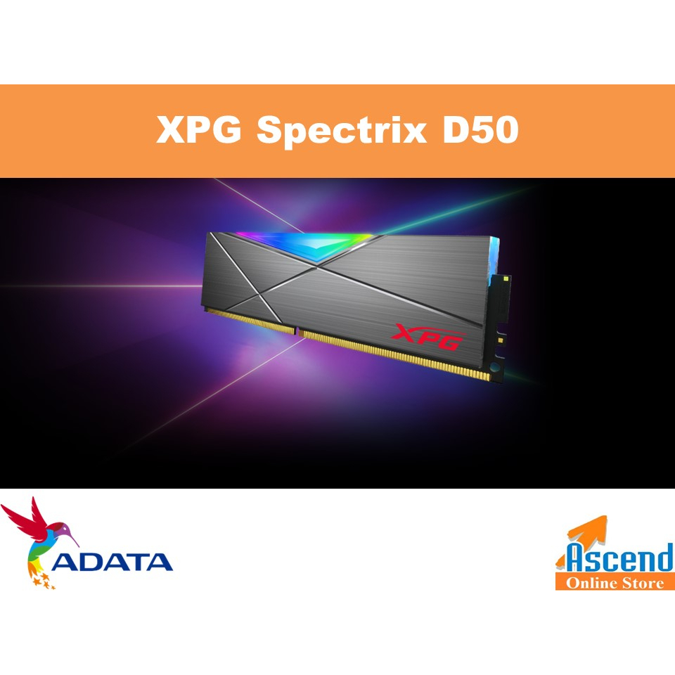 ADATA XPG Spectrix D50 32GB DDR4 3200MHz UDIMM RAM Shopee Malaysia