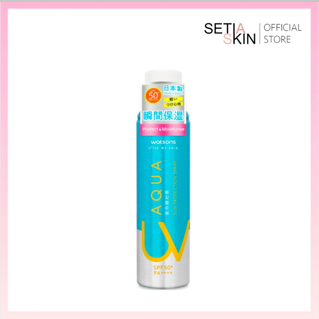 Aqua UV Sun Protection Spray SPF50+ PA++++ by Watsons Shopee Malaysia
