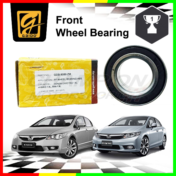 GAIDO Front Wheel Bearing Honda Civic FD SNA 1.8 Civic FB TRO 1.8 Civic
