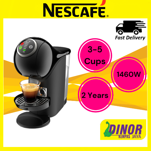 Nescafe Dolce Gusto 12470551 Coffee Machine Genio S Plus (BLACK