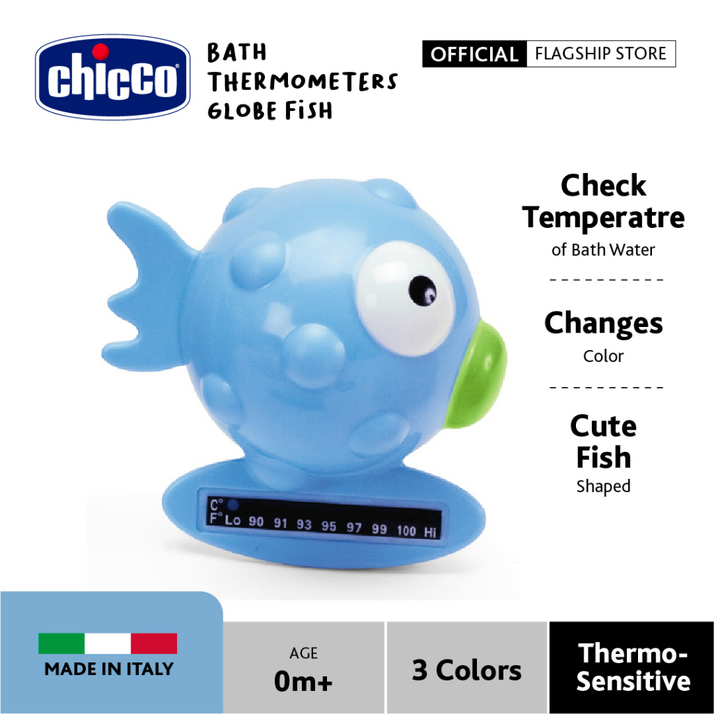 Chicco Bath Thermometers Globe Fish Shopee Malaysia