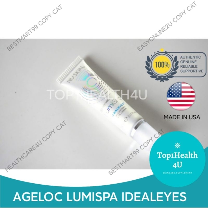 ORIGINAL Nuskin Nu Skin Ageloc Lumispa IdealEyes / Ideal Eyes Activating Eye Cream (15ml) Ready