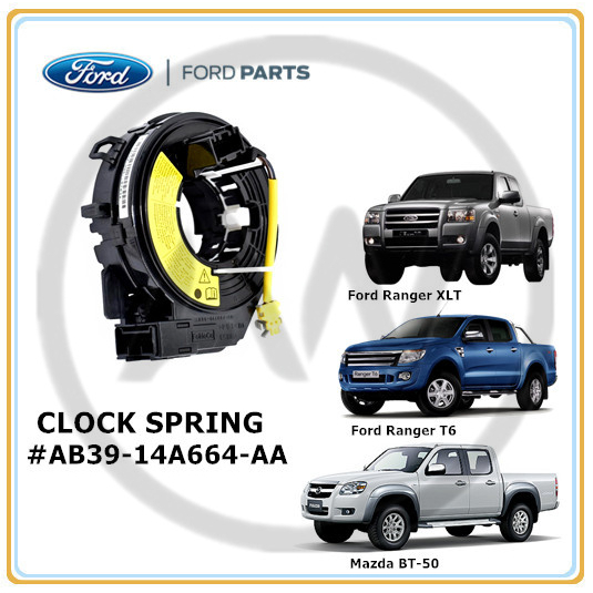 Mazda BT50 Ford Ranger XLT Ranger T6 Steering Airbag Spiral Cable Clock ...
