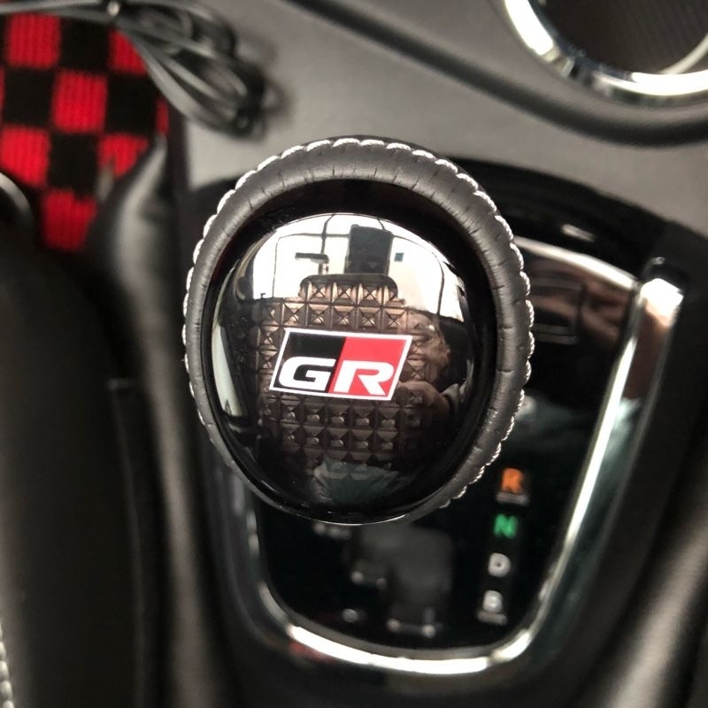 Genuine Toyota Aqua GR Sport Shift Knob Gear With GR Logo PnP Yaris