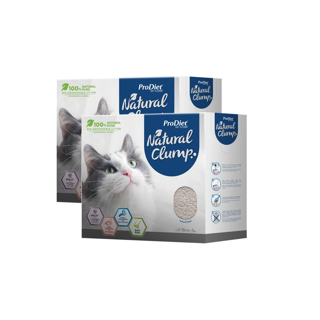ProDiet Natural Clump Biodegradable Litter 10L