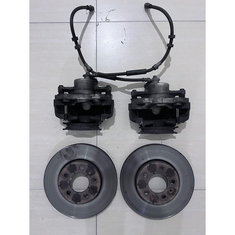 VW Polo Vento Original Brake Caliper Rotor Pad Shopee Malaysia