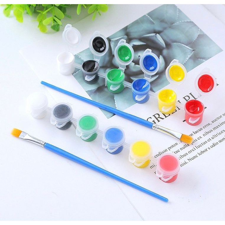 WATERCOLOUR SET WITH BRUSH / WATERCOLOUR PALETTE-MALAYSIA READY STOCK ...