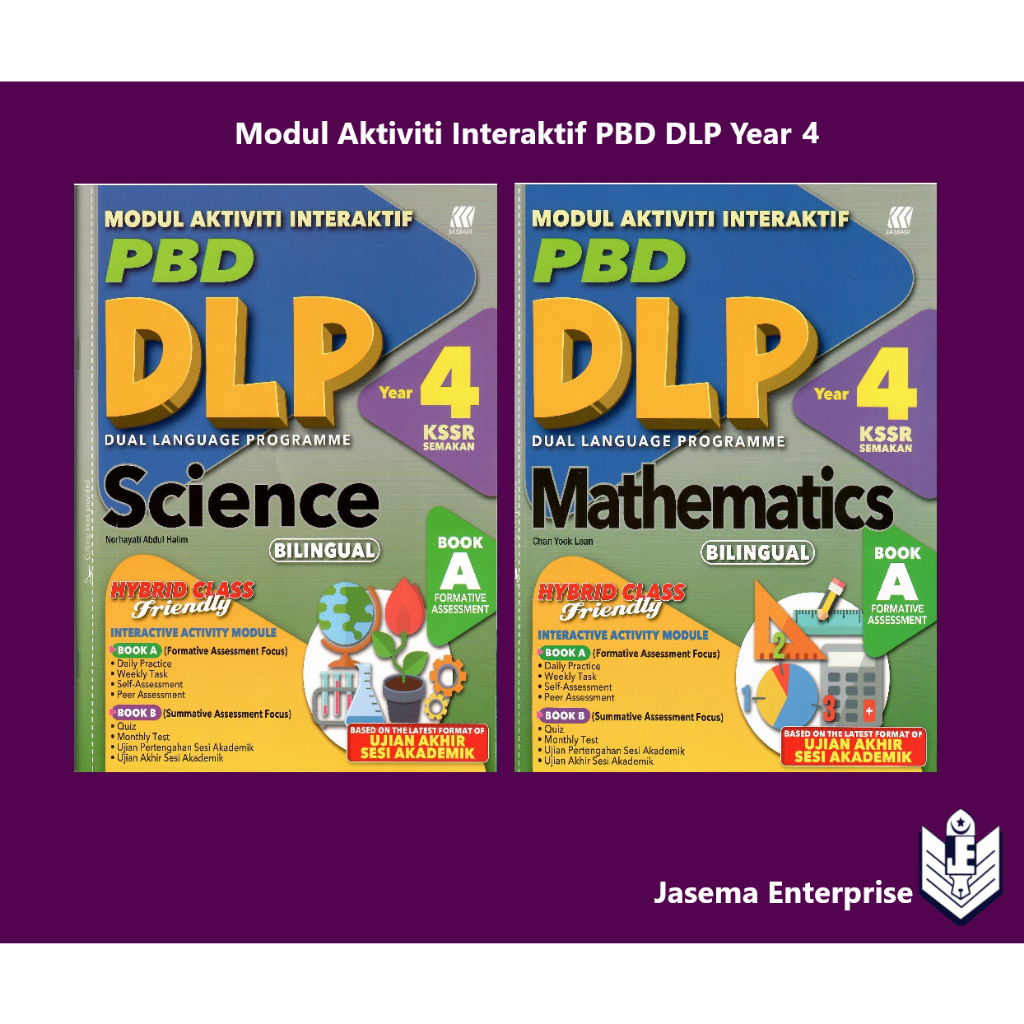 Modul Aktiviti Interaktif PBD DLP Year 4 Mathematics | Science | Shopee ...