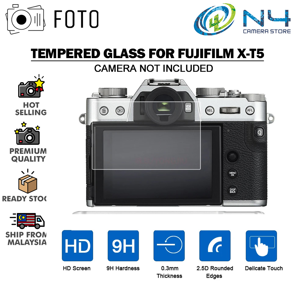 FOTO Tempered Glass Screen Protector For Fujifilm XT5 XT5 / Canon R50