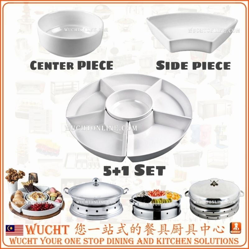 【WUCHT】Serving Malay Dome Set Insert Replacement Round Edge Bowl ...