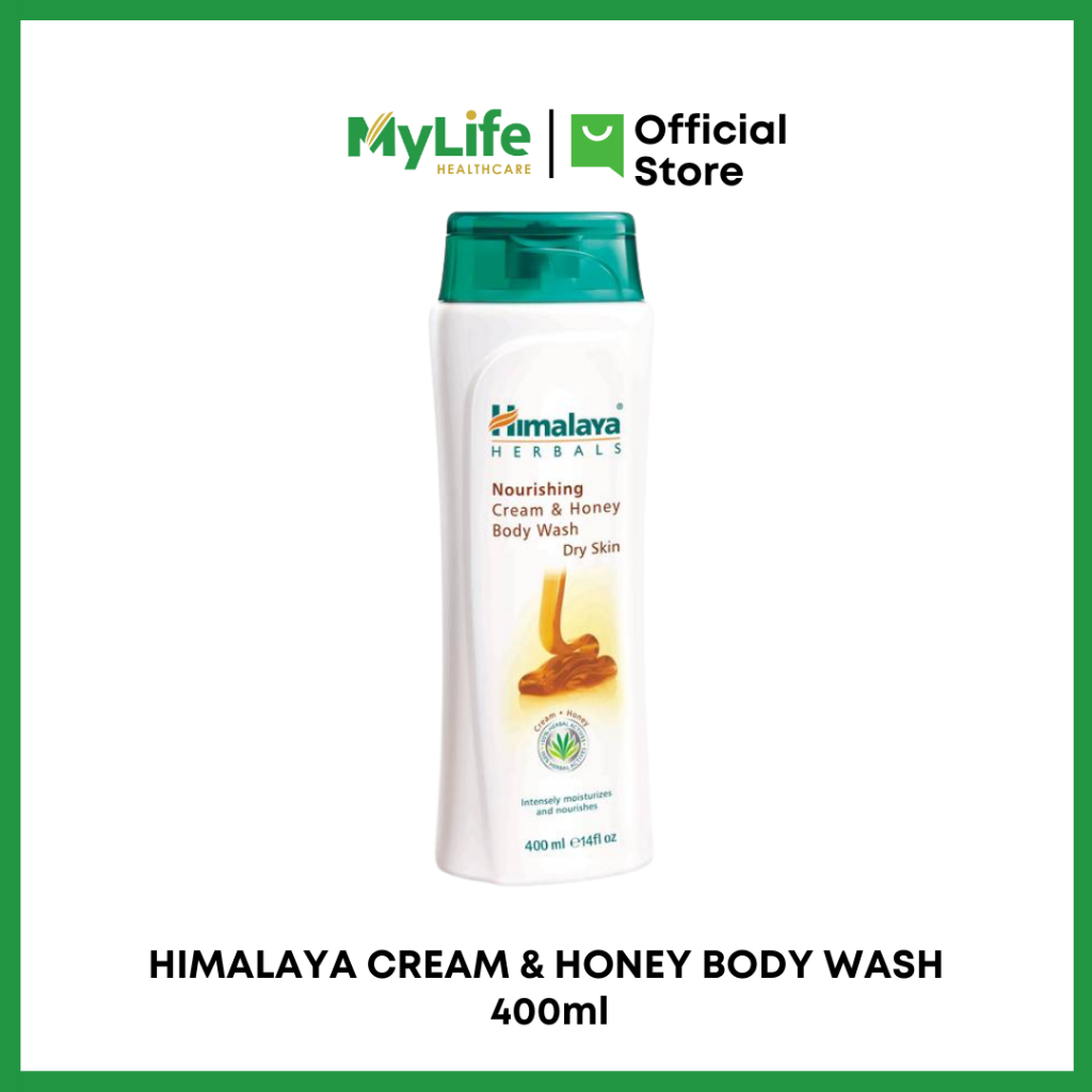 HIMALAYA BODY WASH CREAM & HONEY 400ML Shopee Malaysia