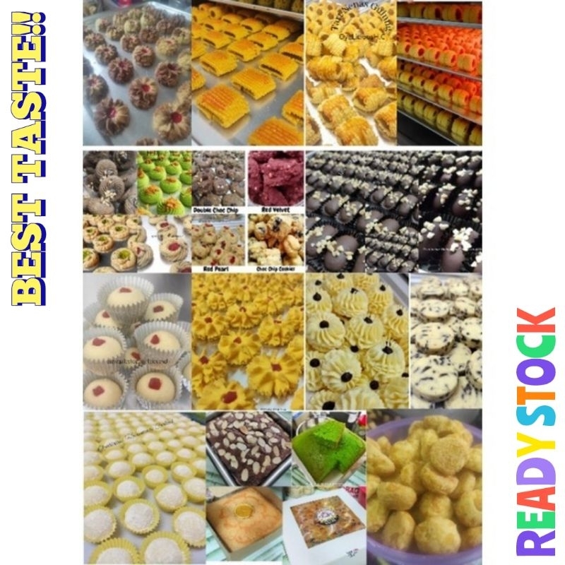 PURE BUTTER Biskut Raya Klasik Pelbagai Pilihan Biskut zaman dulu kala