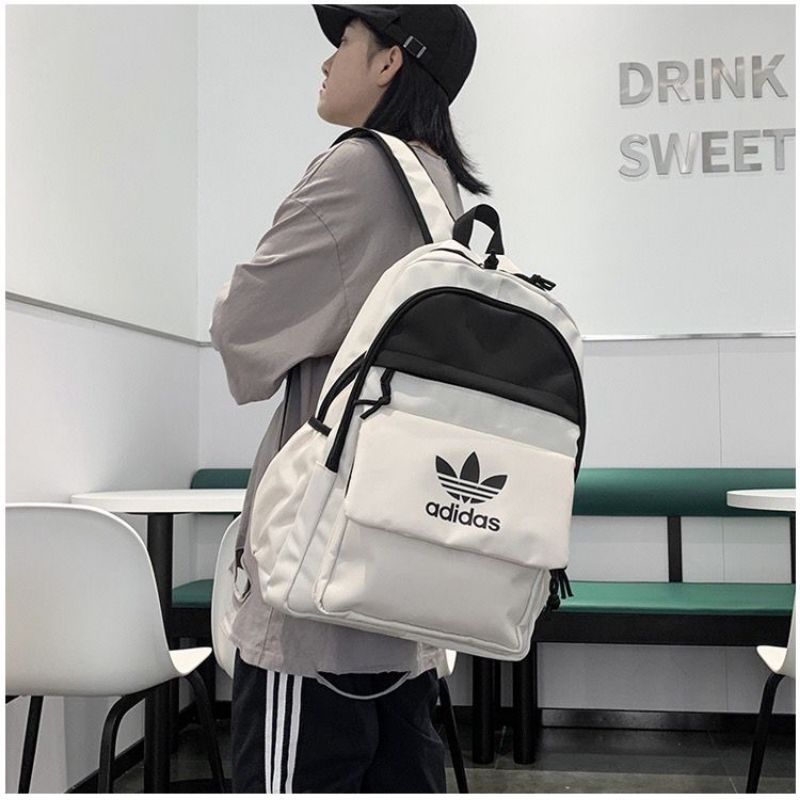 BEG SEKOLAH VIRAL NK017 Adidas bag beg sekolah Adidas Sports bag beg Camping beg sukan backpack Adidas Shopee Malaysia