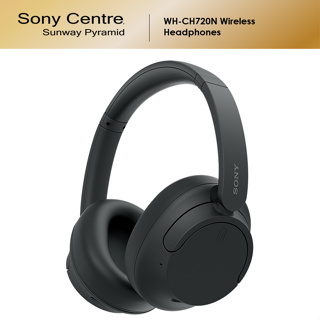  Sony WH-CH720 Noise Canceling Wireless Bluetooth Headphones -  Built-in Microphone - up to 35 Hours Battery Life and Quick Charge  Function, Includes USB-C Charging Cable - Black : Electronics