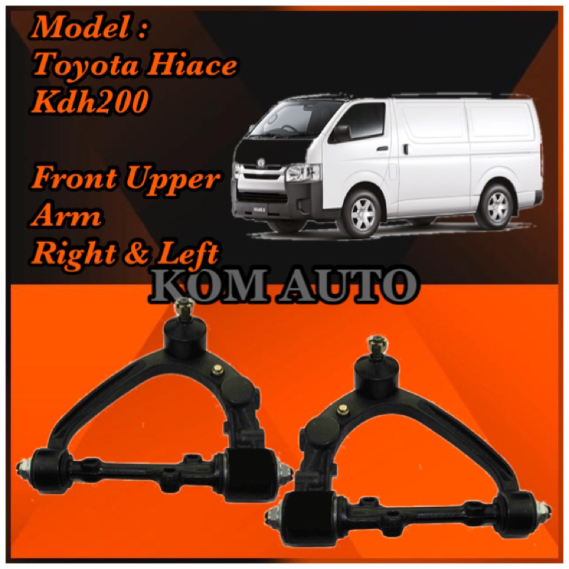 Toyota Hiace Kdh200 Front Upper Arm | Shopee Malaysia