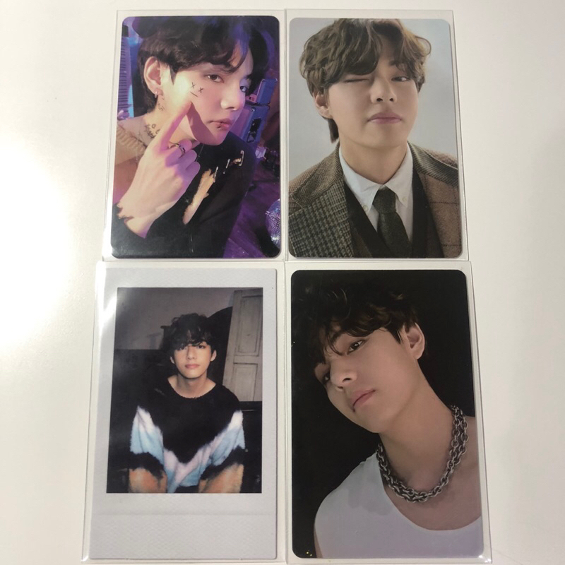 BTS V TAEHYUNG PHOTOCARD OFFICIAL (please read description) | Shopee ...