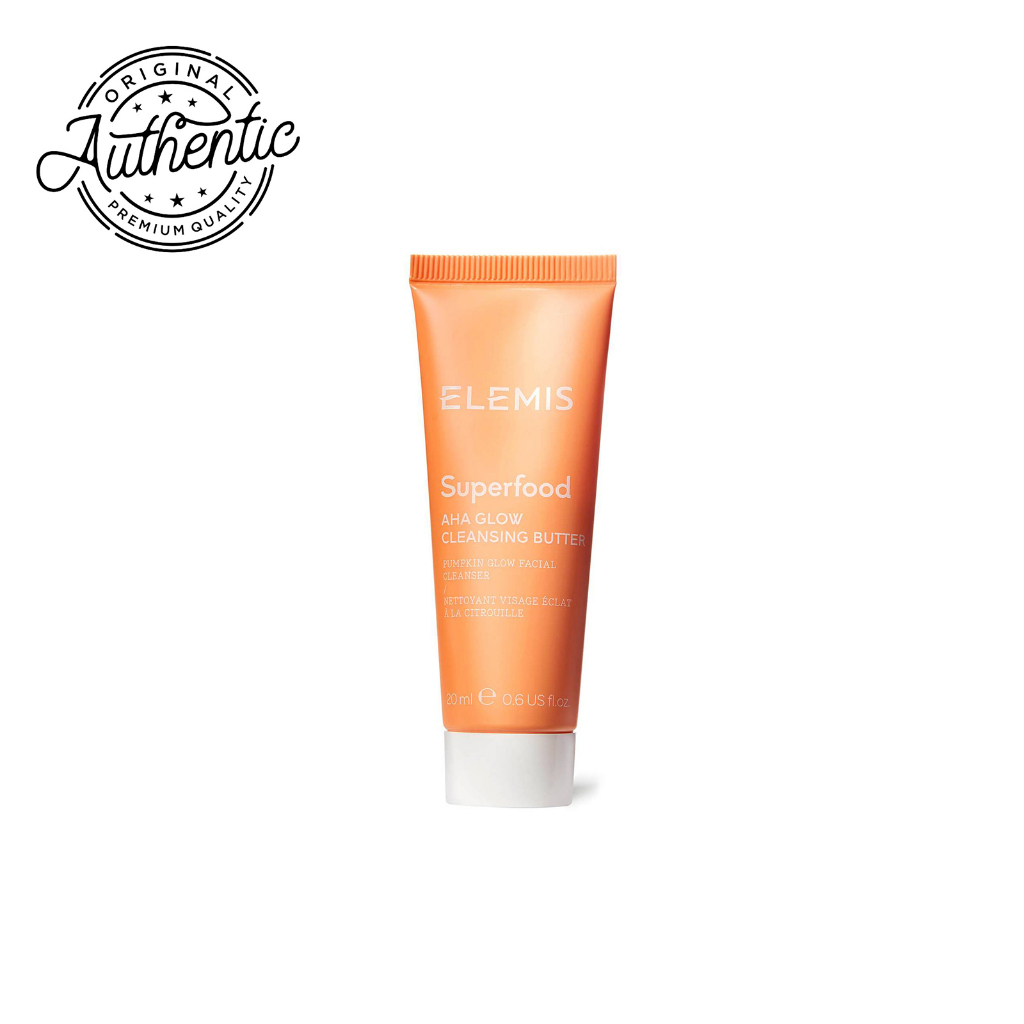 [READY STOCK] Elemis Superfood AHA Glow Cleansing Butter 20ml Shopee
