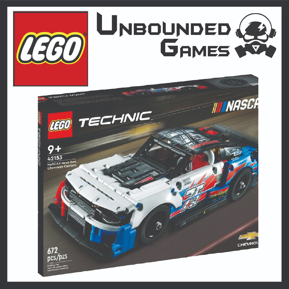 LEGO 42153 Technic NASCAR® Next Gen Chevrolet Camaro ZL1 - 672 Pieces ...
