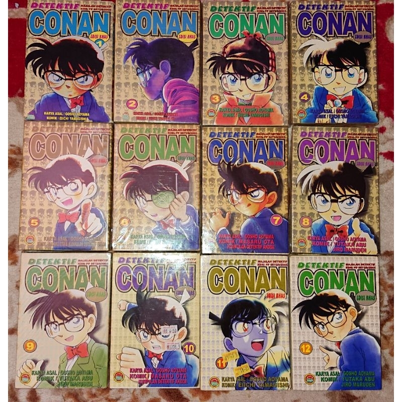 Detective Conan Edisi Khas... Detektif Conan Edisi Khas (volume 1-12 ...