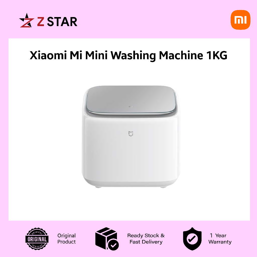 Xiaomi Mi Mini Washing Machine 1KG (90°C Hightemperature Steaming, 16 Washing Mode, 99 Mites