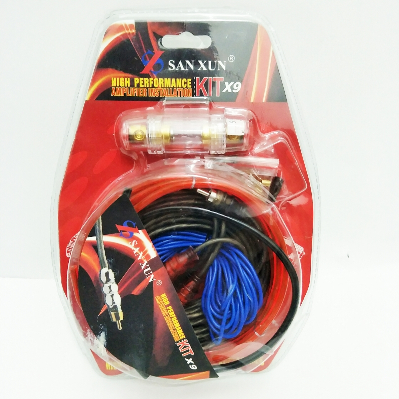 10 Gauge Car Power Amplifier Full Set Wiring Kit Sax Xun | Shopee Malaysia