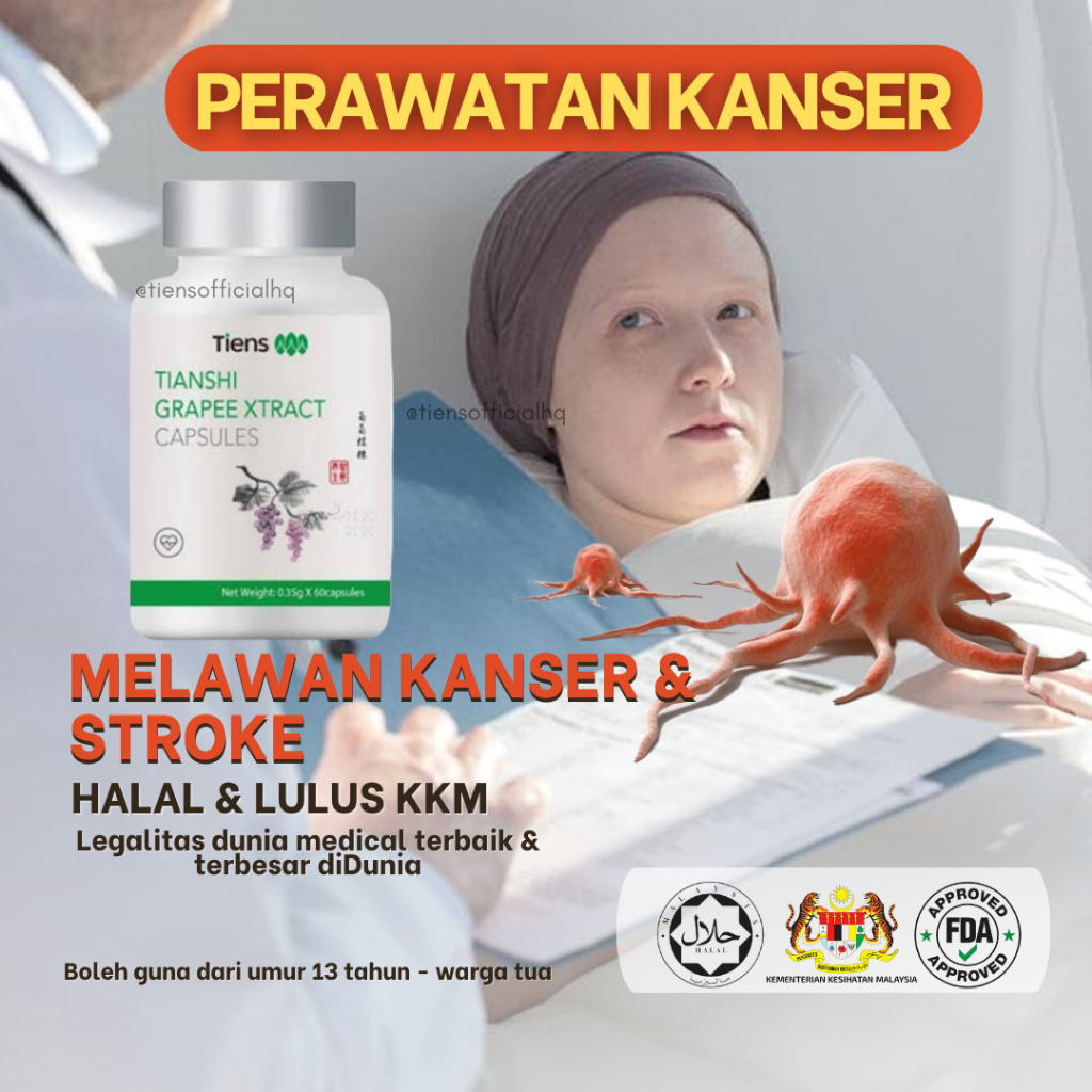 PERAWATAN UBAT KANSER & STROKE GURANTEE ORIGINAL 100 VERTIGO VIRGOROS