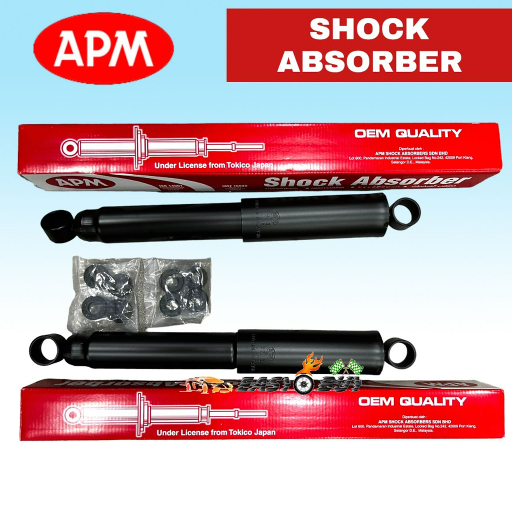 100 ORIGINAL APM REAR BELAKANG SHOCK ABSORBER OIL ISUZU NHR 2.8