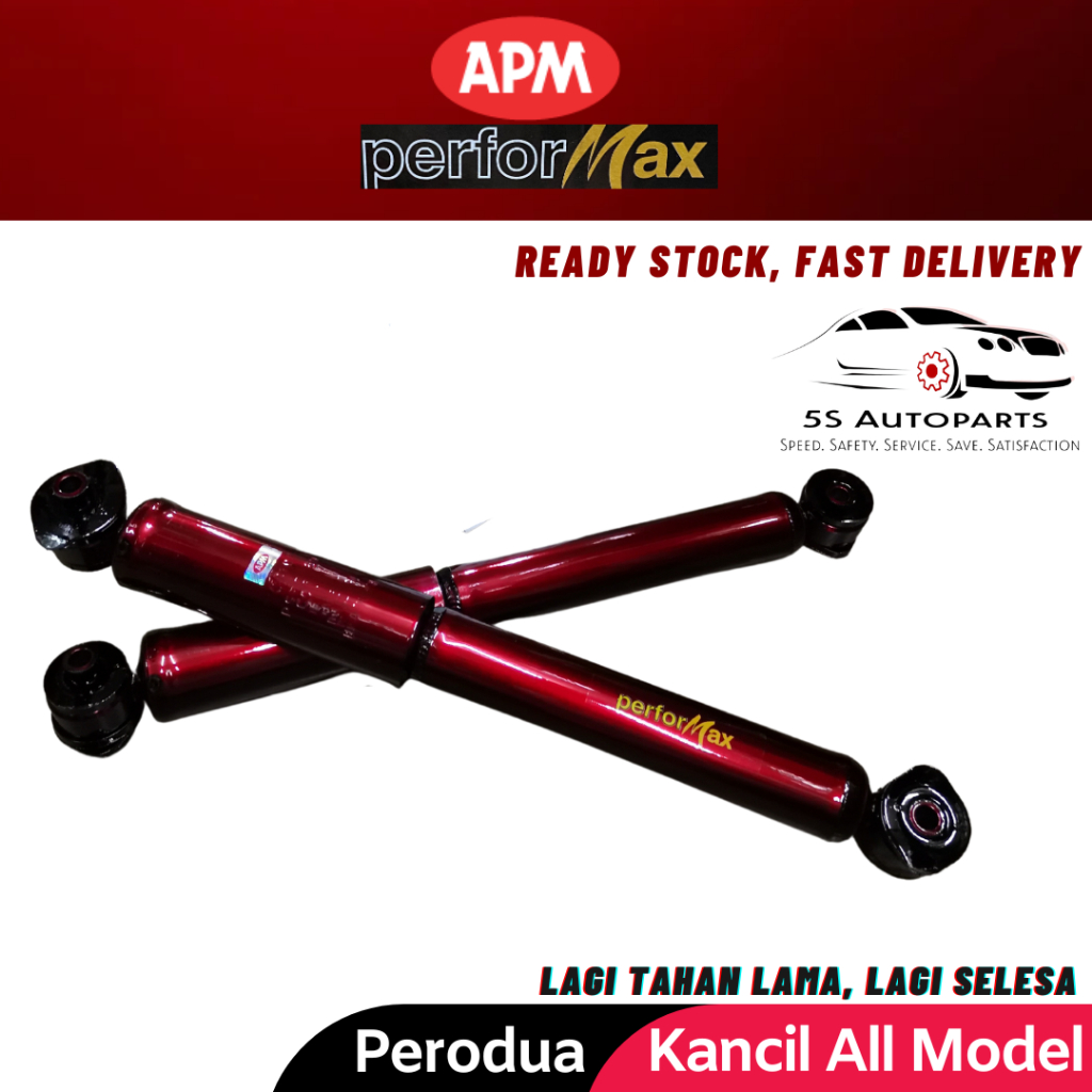 APM Performax Kancil 660/850 Heavy Duty Sport Gas Absorber Rear Set (2 ...