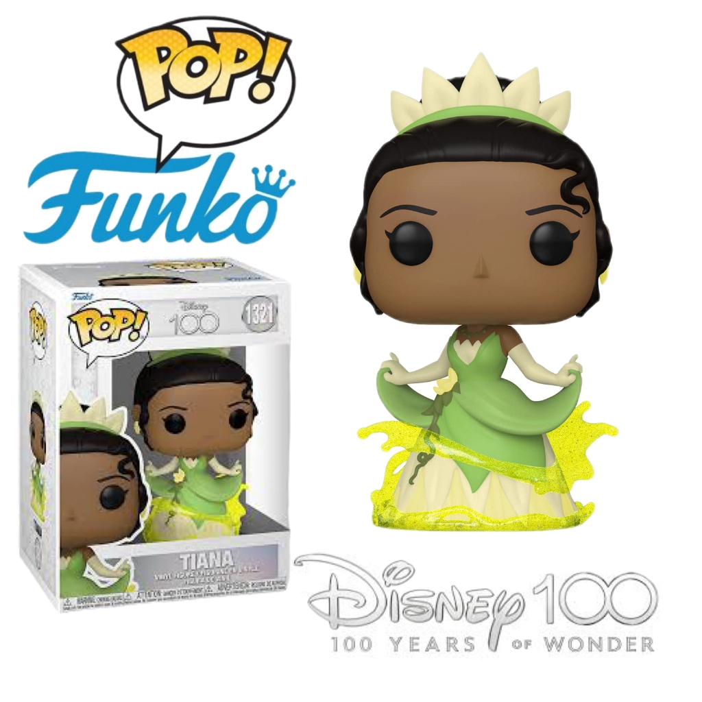 Funko Pop Vinyl Tiana 1321 Disney 100TH Collectible Original Figure ...